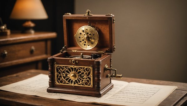 Explorez la magie des boîtes à musique manivelle artisanales